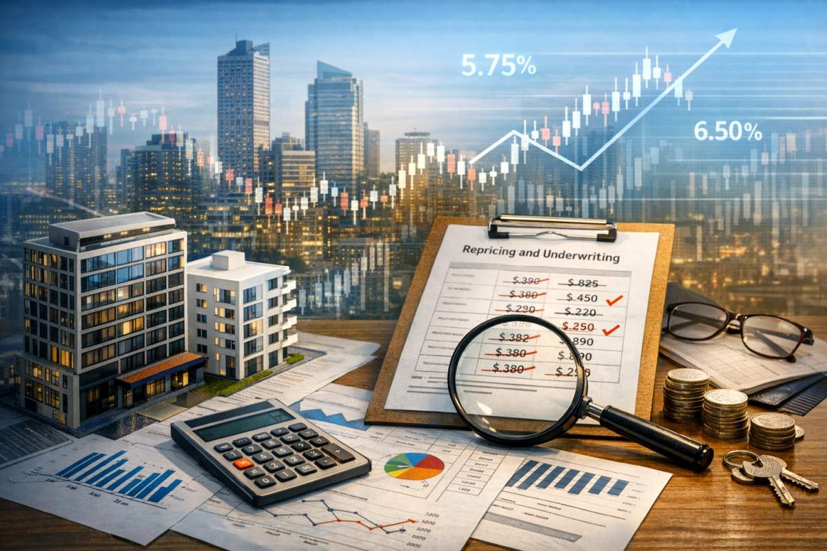 CRE Loan Repricing and Re-Underwriting Before Closing in 2026